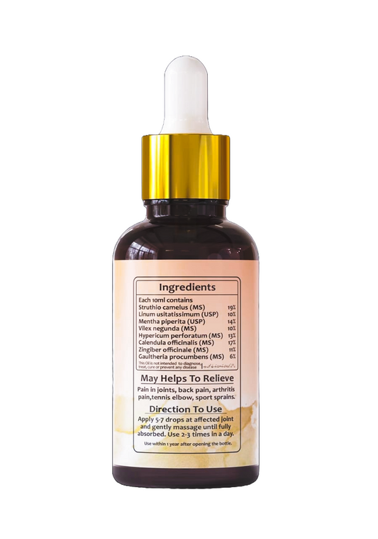 Joint On Oil | Best for Joint and Knee | Back Pain Relief | 30ML